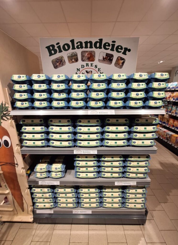 E Hetzel Lieferant Biolandhof Andresen Eier