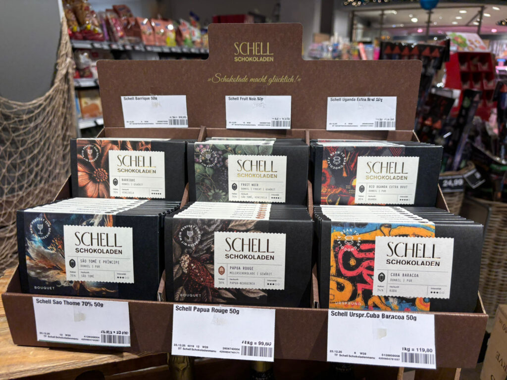 E Hetzel Lieferant Schell Schokolade (2) Leer